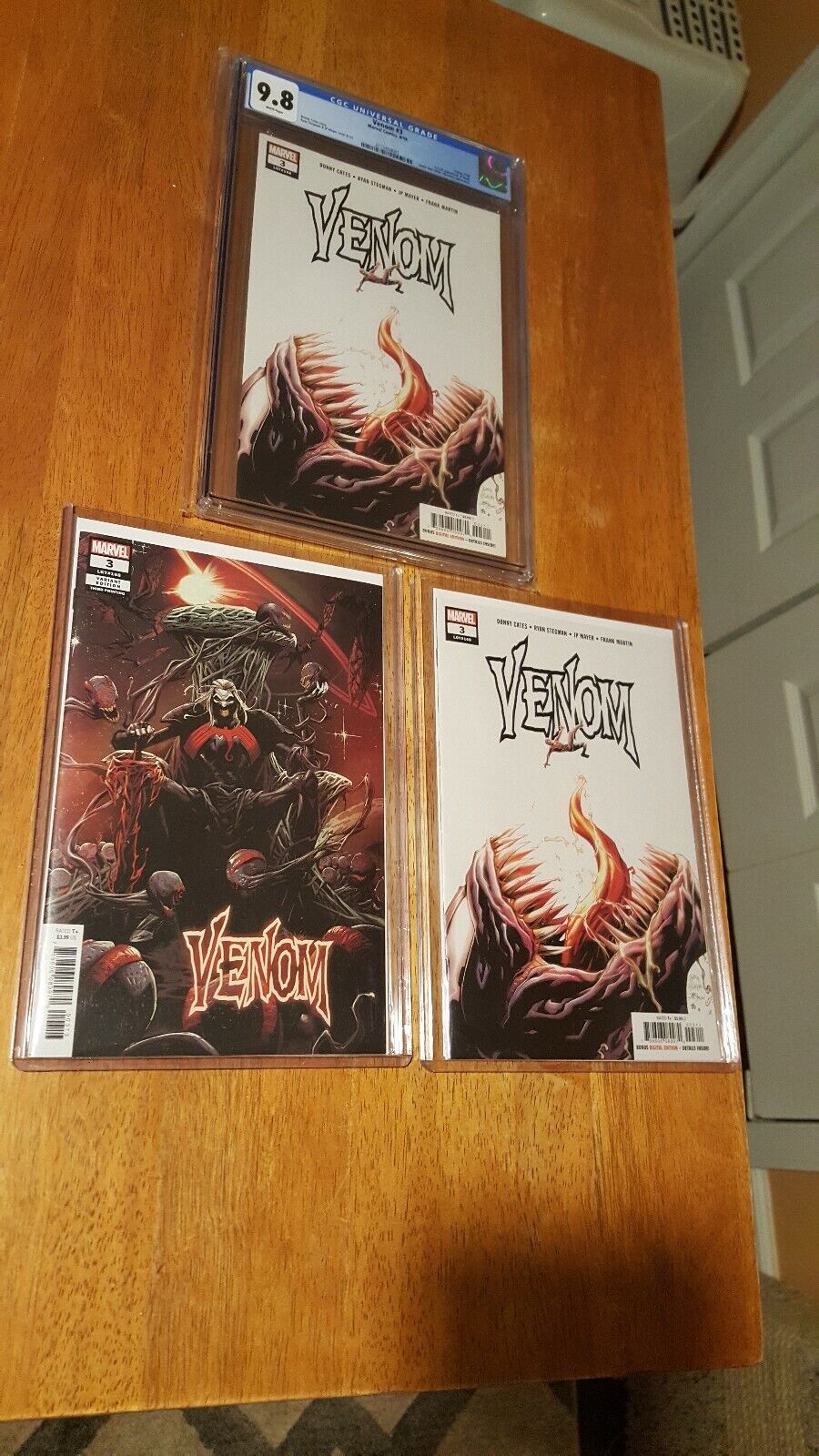 Venom #3 Mega Lot. 9.8 1st, 1st Print AND 3rd Print Raw. Knull Is Coming 🔥🔥🔥