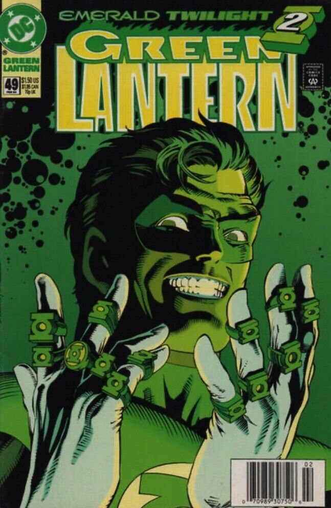 Green Lantern #49 Newsstand (1990-2004) DC Comics