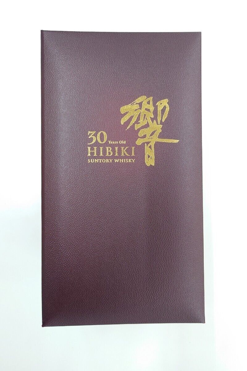 Suntory HIBIKI 30 year Empty Original Box From Japan