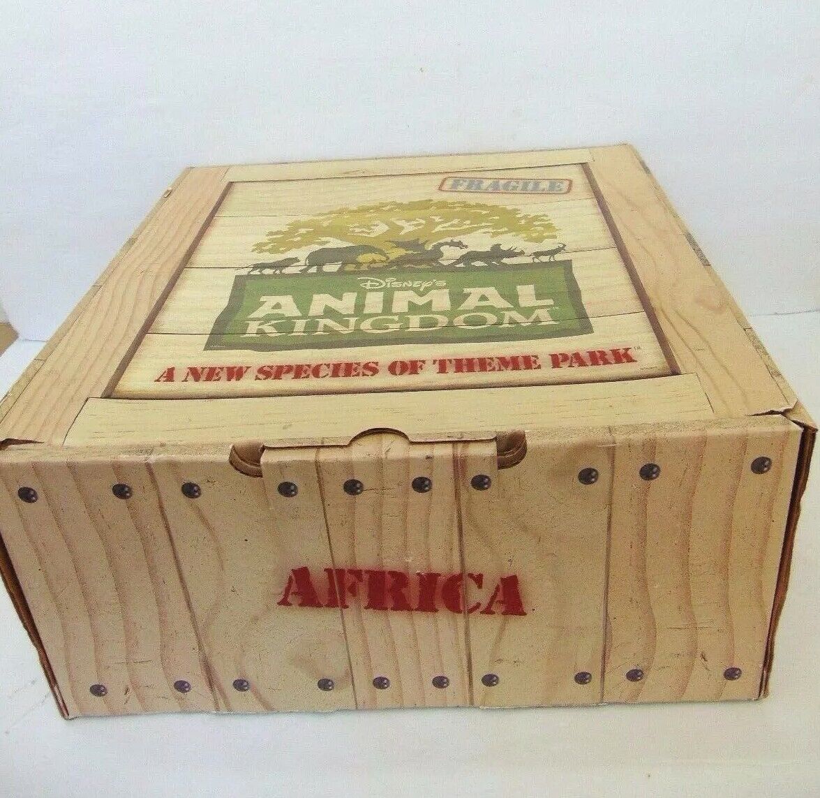 EXTREMELY RARE 1998 Animal Kingdom Grand Opening Safari  Promo Hat in Box