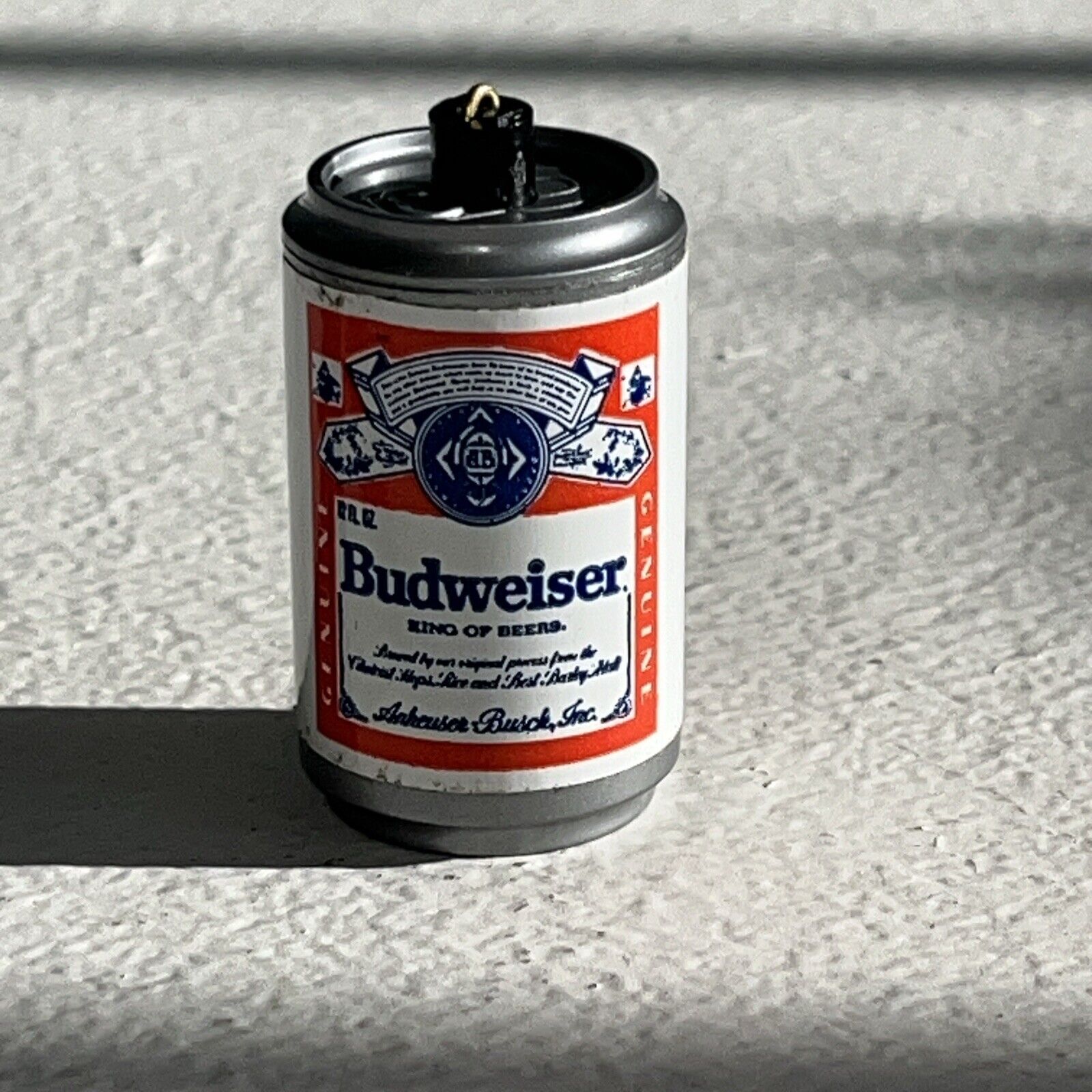 Vintage Budweiser Fishing Bobber Float Beer Can Collectible 1993 Plastilite Cool