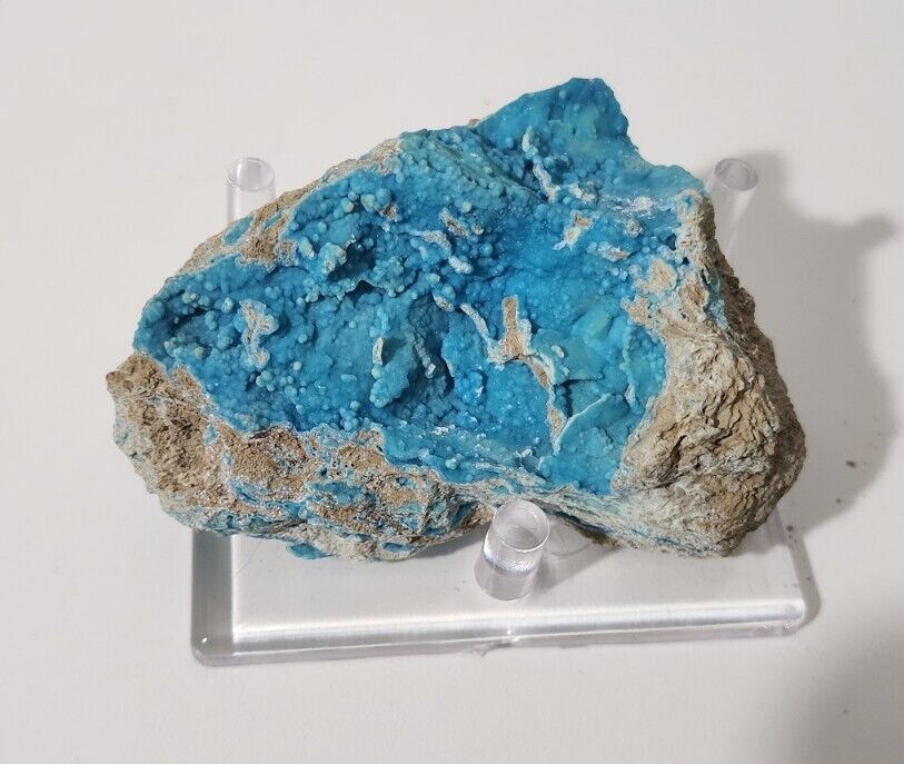 Botryoidal Blue Hemimorphite, Natural Gemstone  (China)