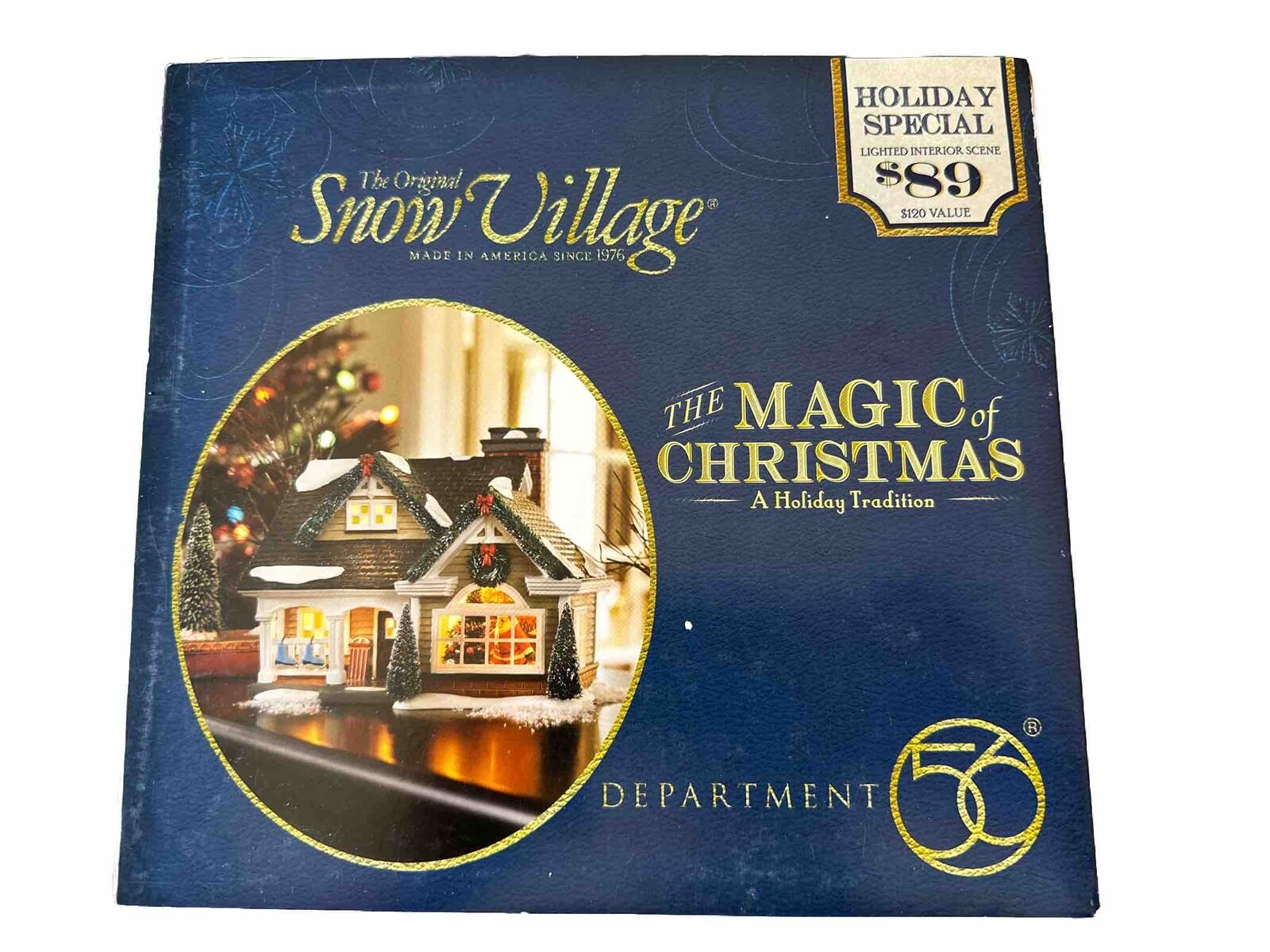 Department 56 Snow Village \'The Magic Of Christmas\' Rare #4042406