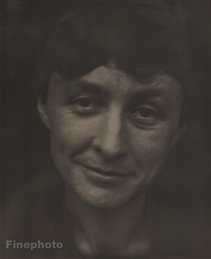 1918 Artist GEORGIA O'KEEFFE Painter By ALFRED STIEGLITZ Tritone Photo Art 12x16