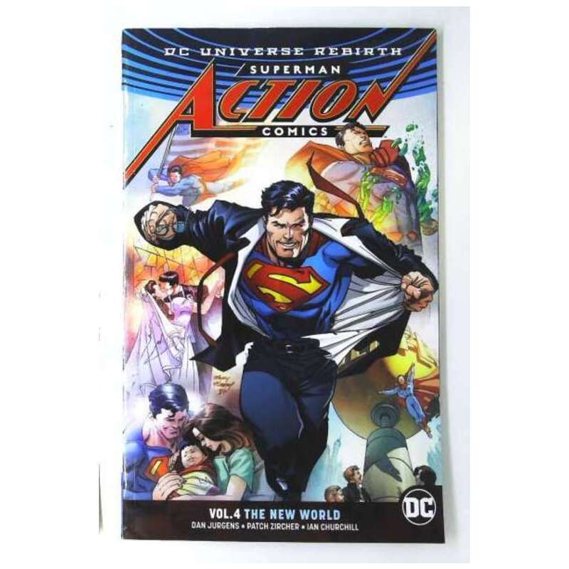 Action Comics (2016 series) Trade Paperback #4 in VF + condition. DC comics [g`
