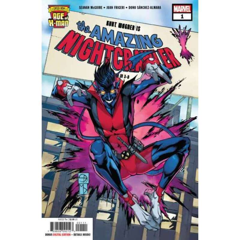 Age of X-Man: The Amazing Nightcrawler #1 in NM minus cond. Marvel comics [d\\