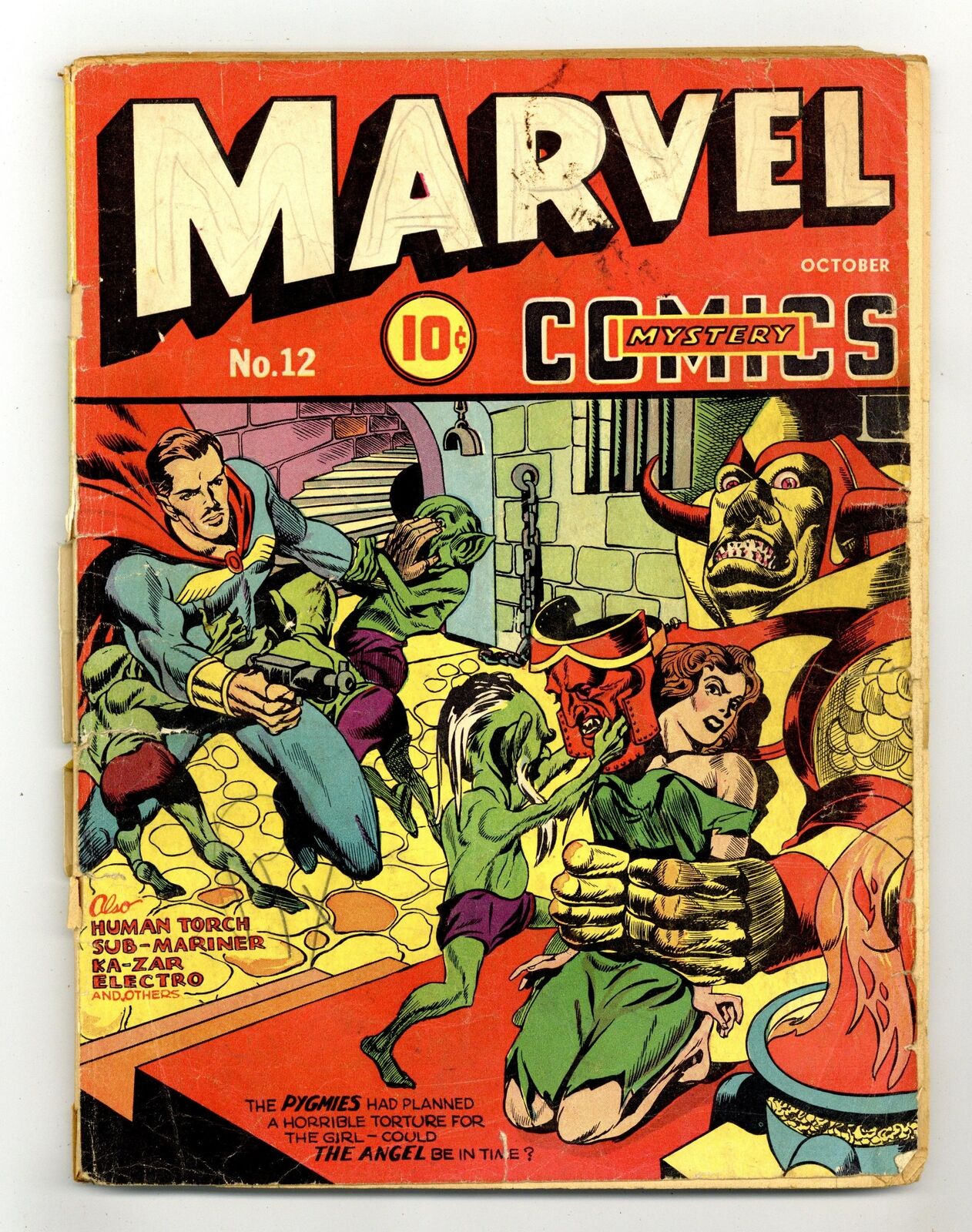 Marvel Mystery Comics #12 FR 1.0 1940