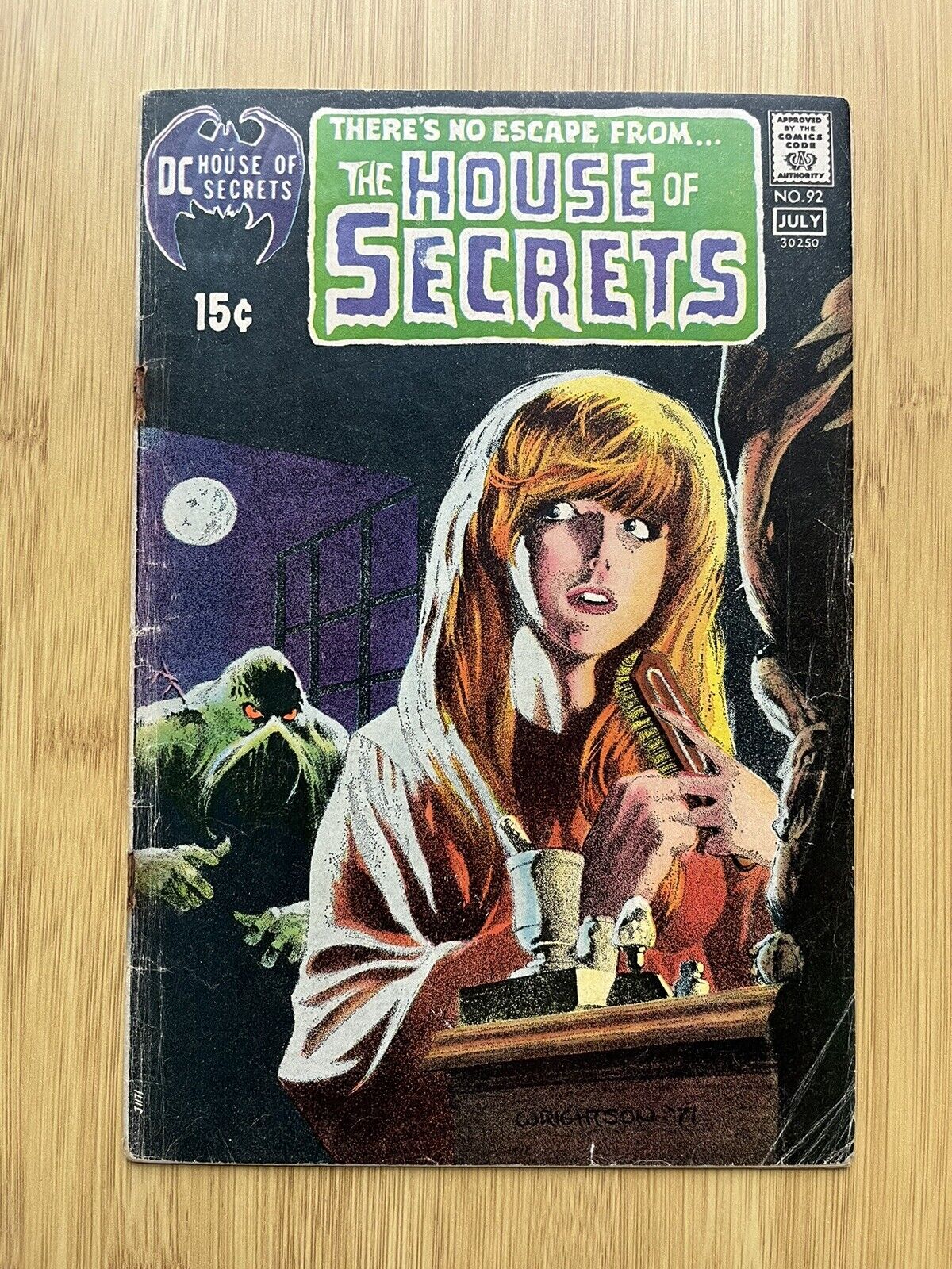 House of Secrets 92 - 1st Swamp Thing, Low Grade Copy