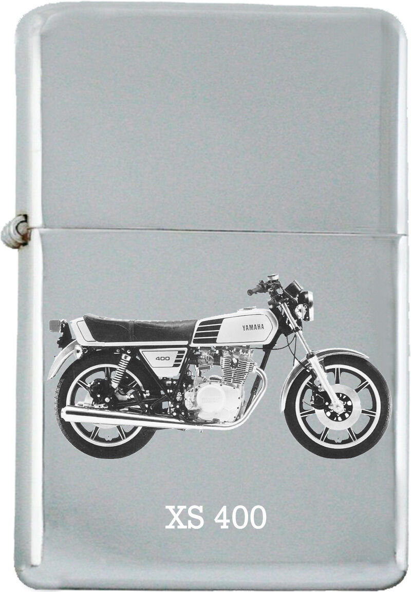 Sturm Lighter with Engraving: Motorradmarke Yamaha Part 2 Lighter Biker