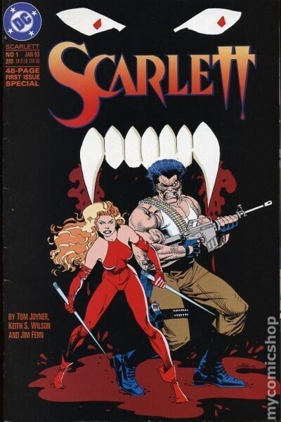SCARLETT #1-14 (1993) - DC Comics - Complete Series - Vampire Hunter