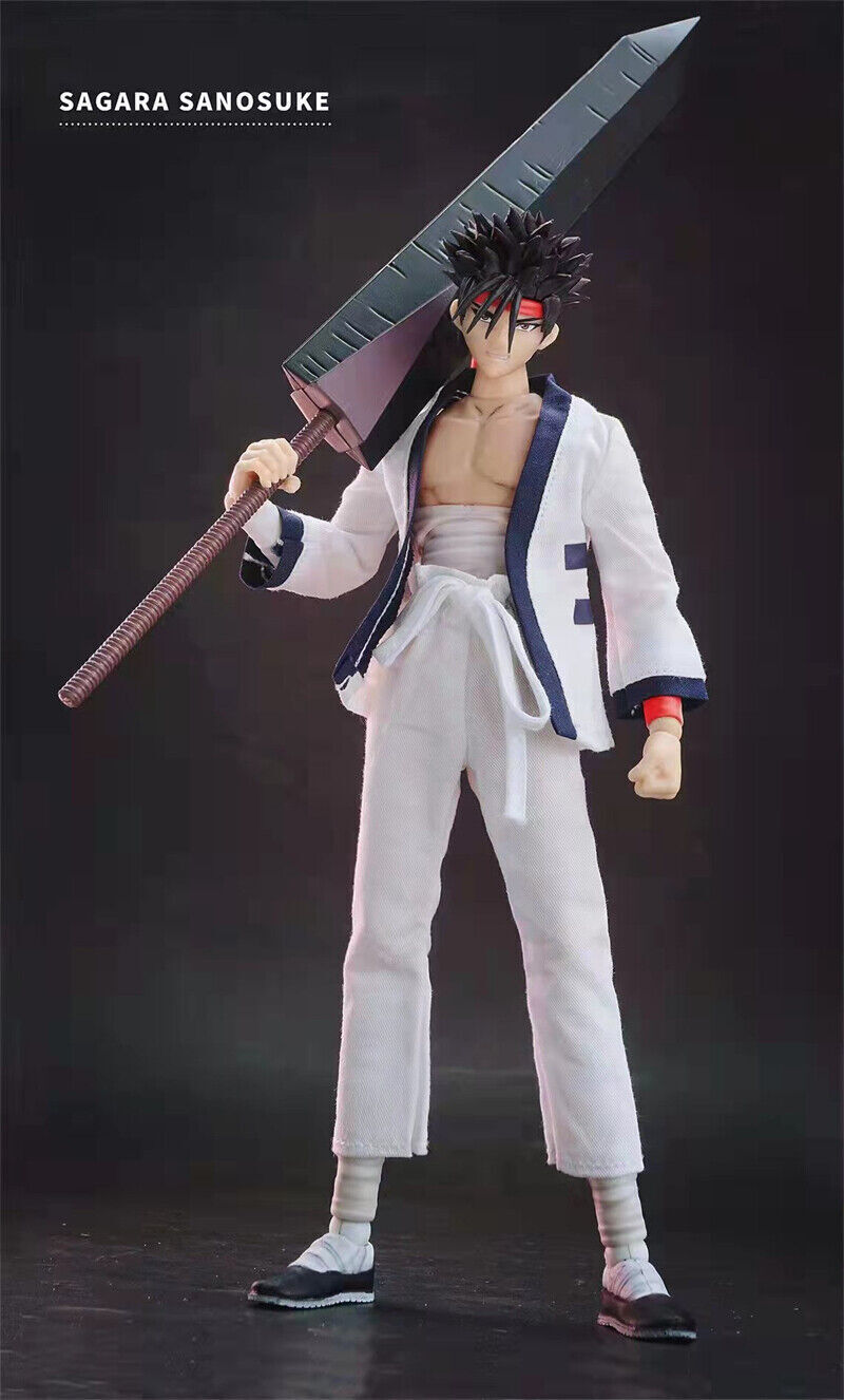 Dasin Model Great Toys Rurouni Kenshin Sagara Sanosuke Action Figure