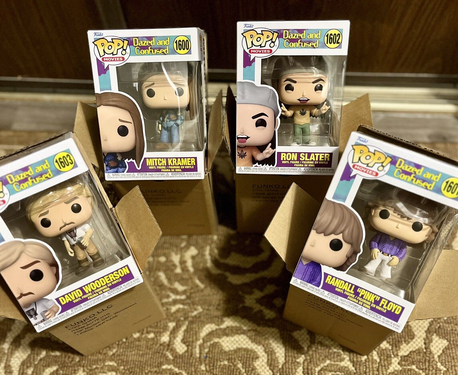 Brand New; Unopened- Dazed And Confused Funko Pops Lot Of 4, Ready To Ship