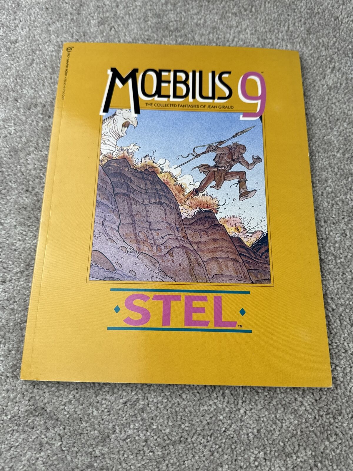 Moebius 9 Stel 1994 Epic Jean Giraud 1987 Series SC GN 70pp 7.0 Heavy Metal Art