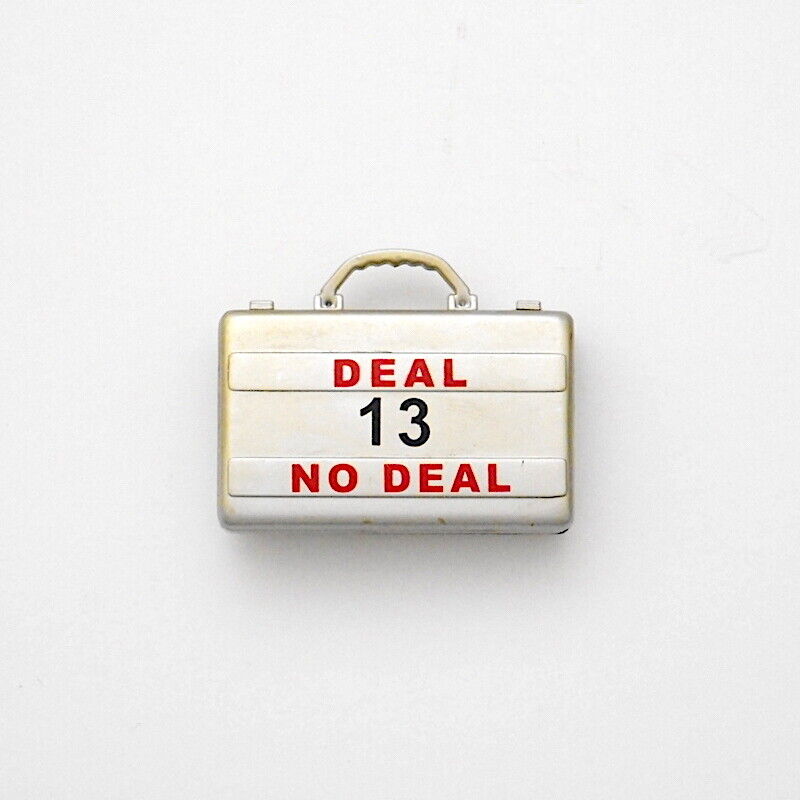 Deal Or No Deal #13 Silver Briefcase Butane Cigarette Lighter