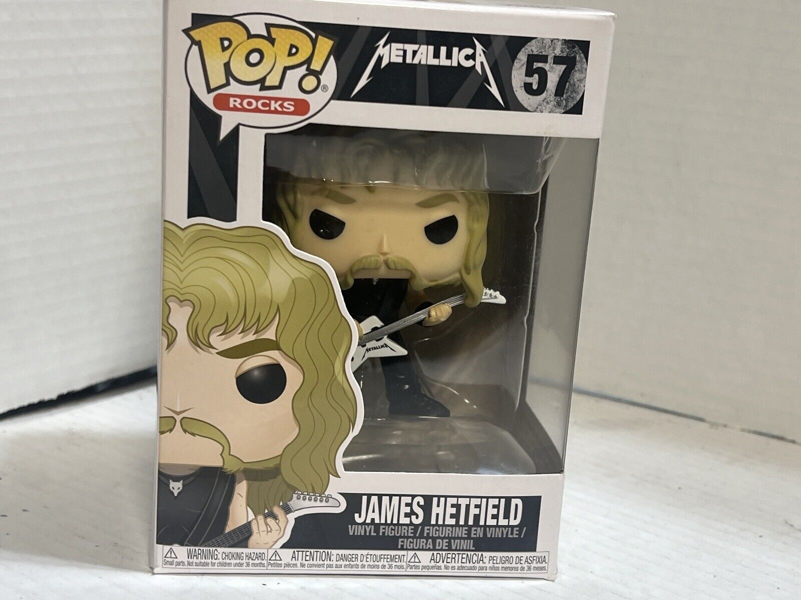 Metallica James Hetfield Funko Pop Vinyl Figure #57 