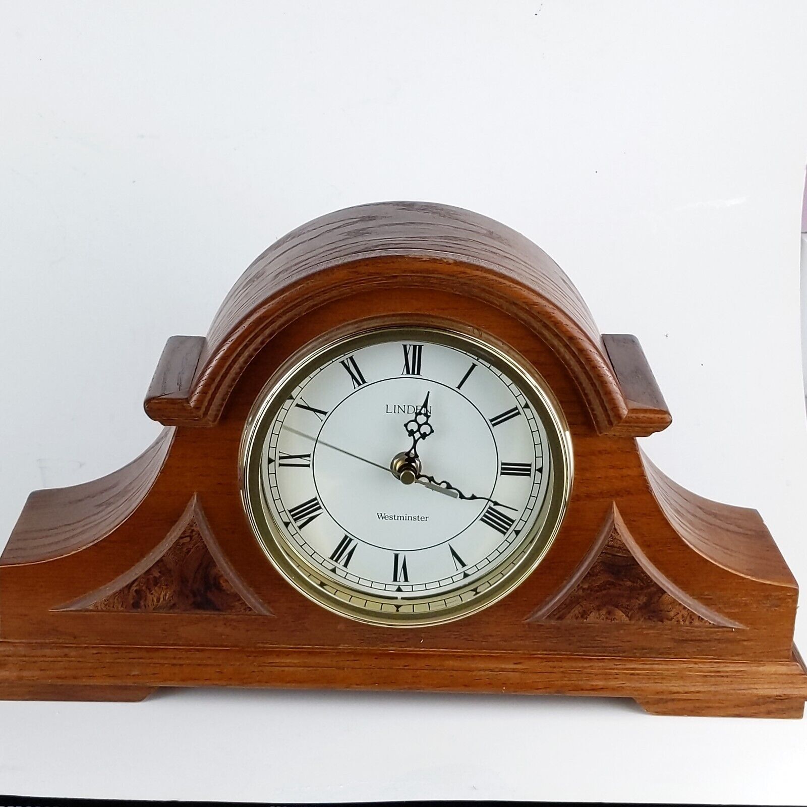 Linden Westminster Chime And Strike Mantel Clock Tested 