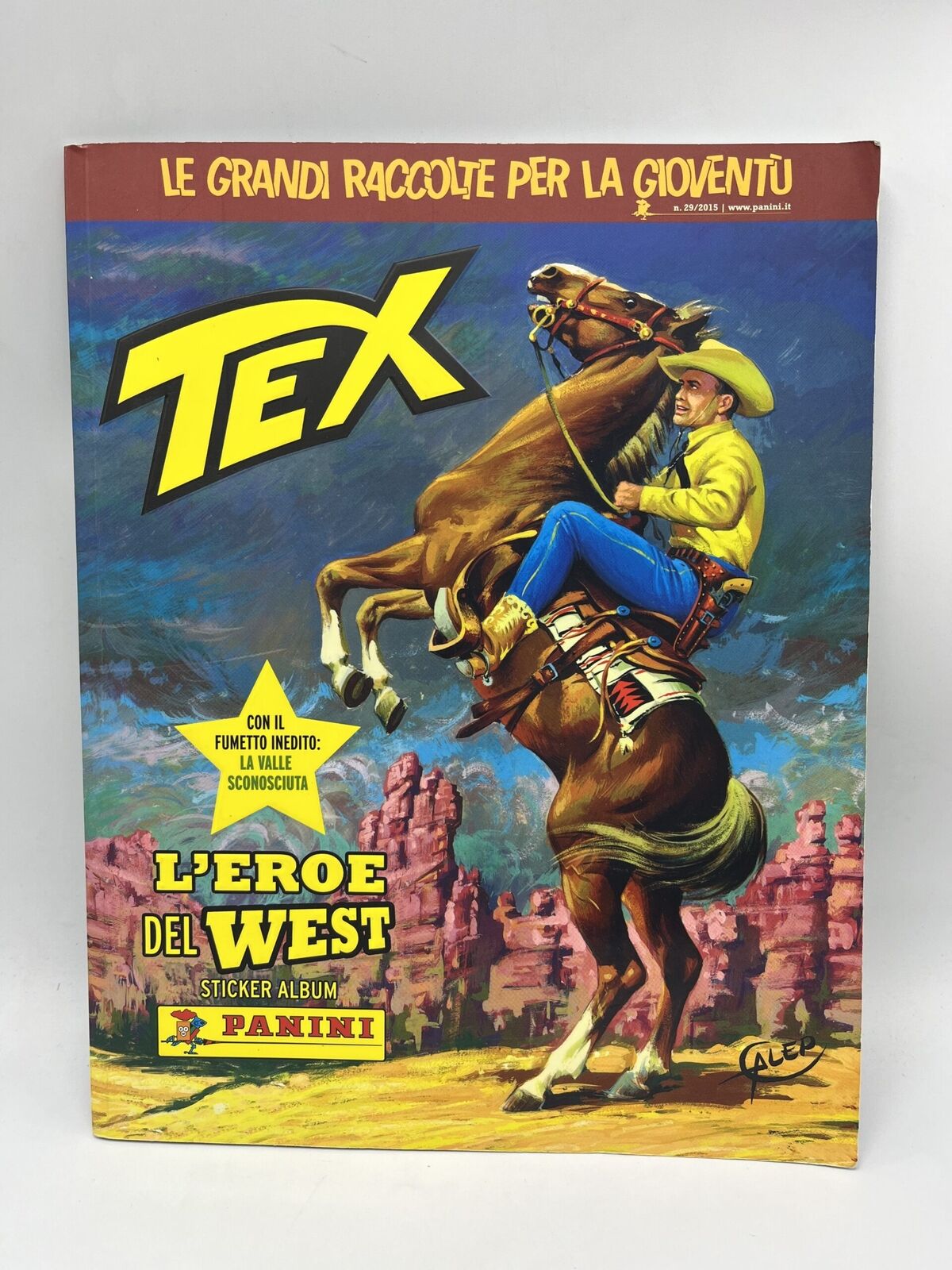 Tex L' Hero Of West Sticker Album Figurines Set 100% + Cards