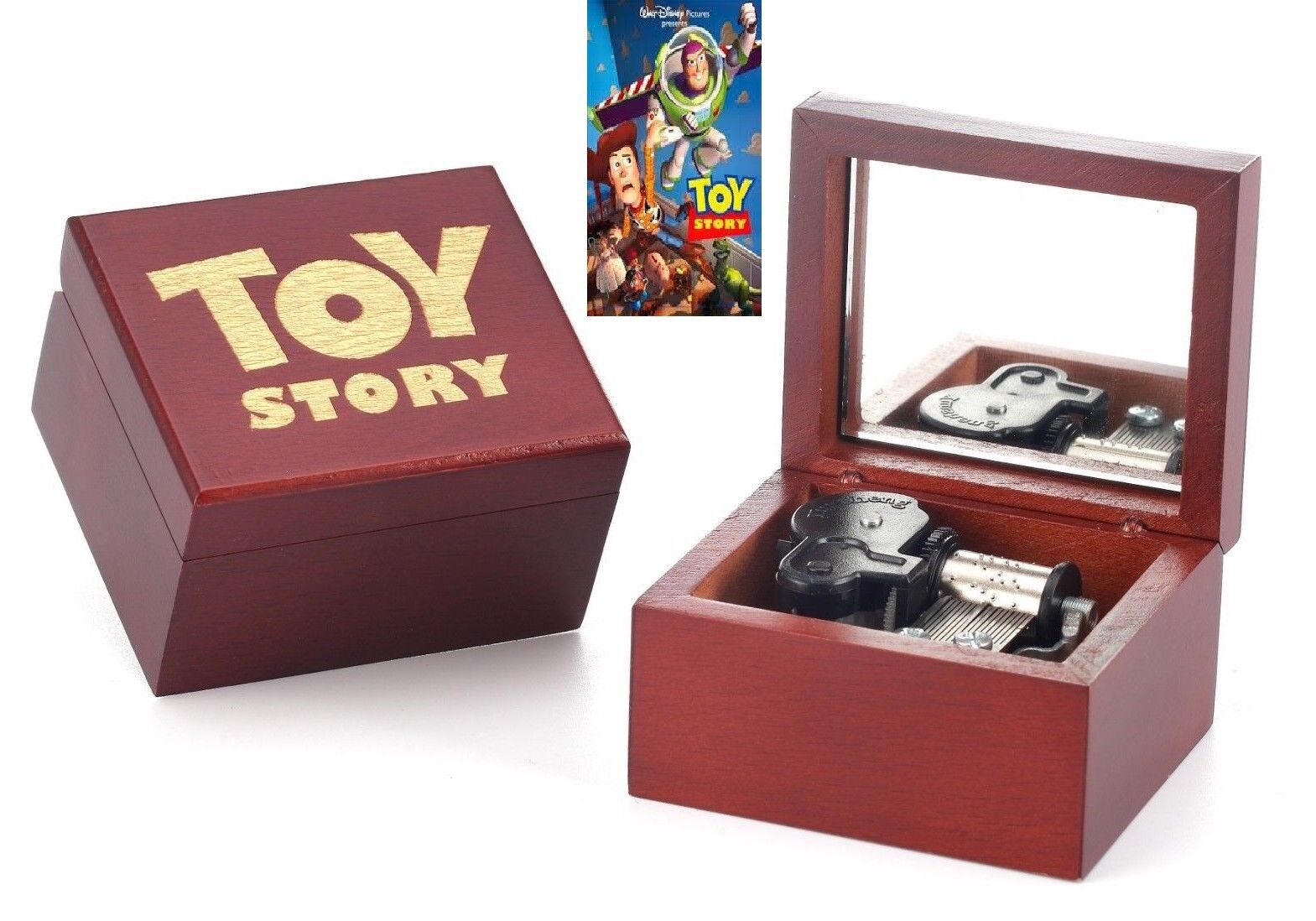 ENGRAVE ( TOY STORY ) WIND UP MUSIC BOX: YOU\'VE  GOT A FRIEND IN ME
