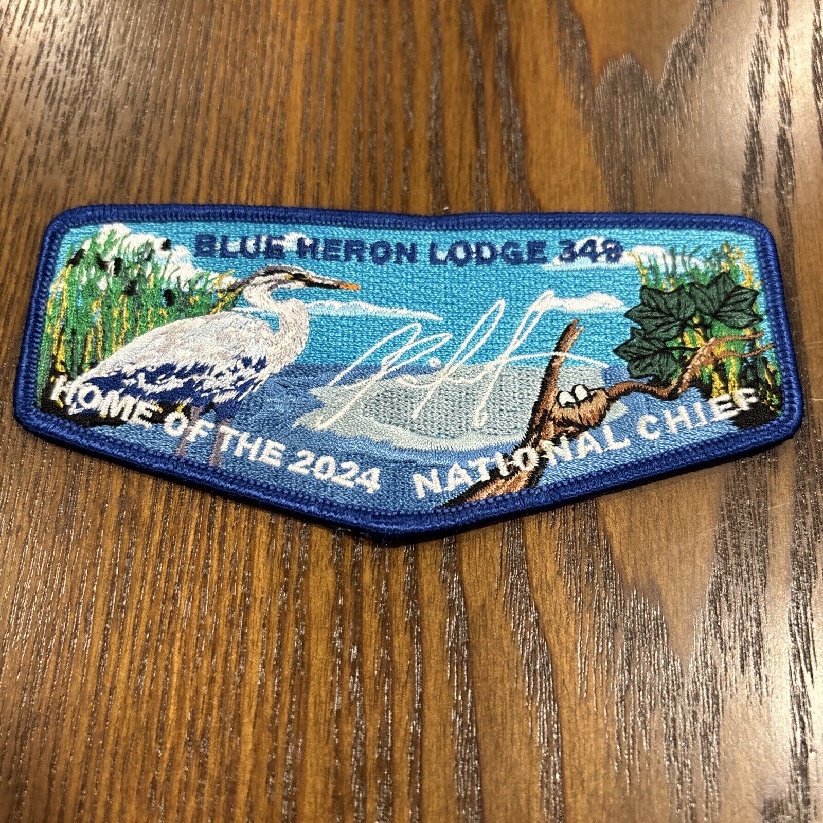 Blue Heron Lodge 349 S? Home Of The 2024 National Chief David Gosik Blue