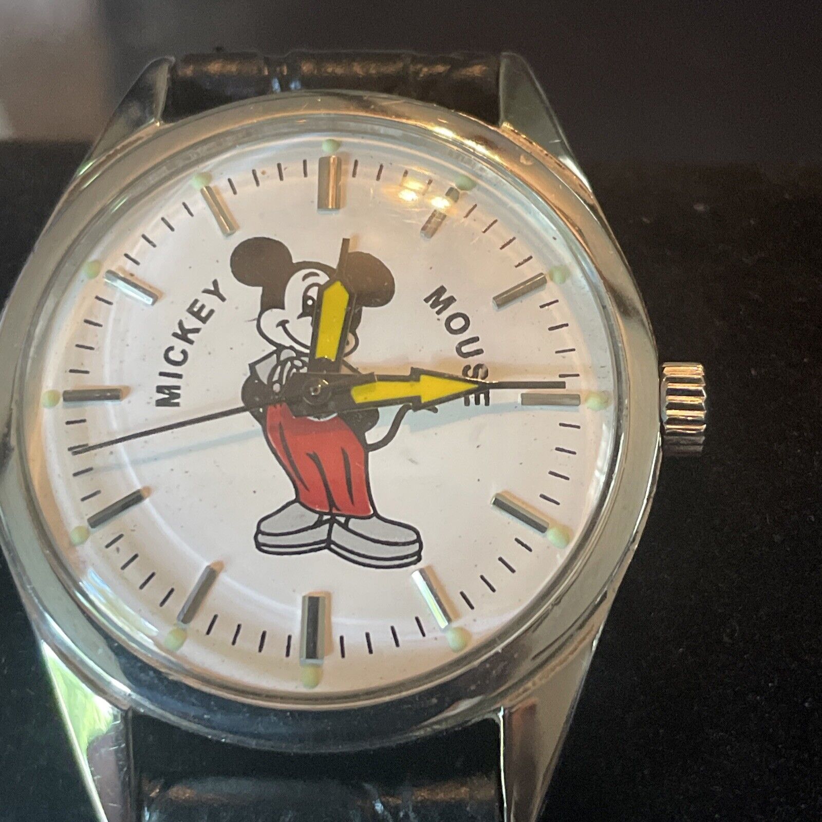 Vintage Mickey Mouse HMT Mechanical Watch Mens’s.  M