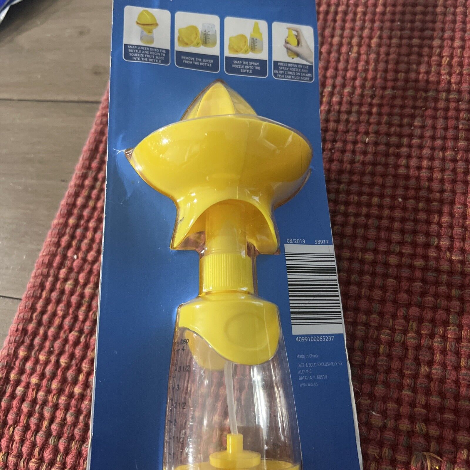 Citrus Juicer Squeezer And Mister by Crofton. 2 Oz. Capacity. New .
