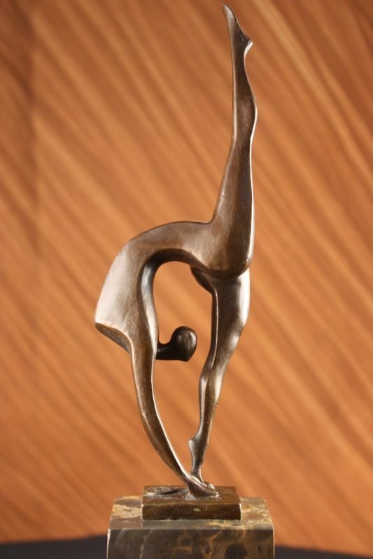 Bronze Handcrafted Art Sculpture Prima Ballerina Dancer Ballet Statue Metal SALE