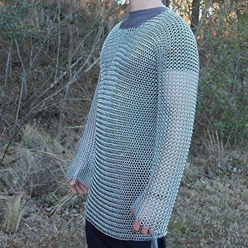 Chainmail Shirt  | Butted | large Size | Medieval Armor | LARP
