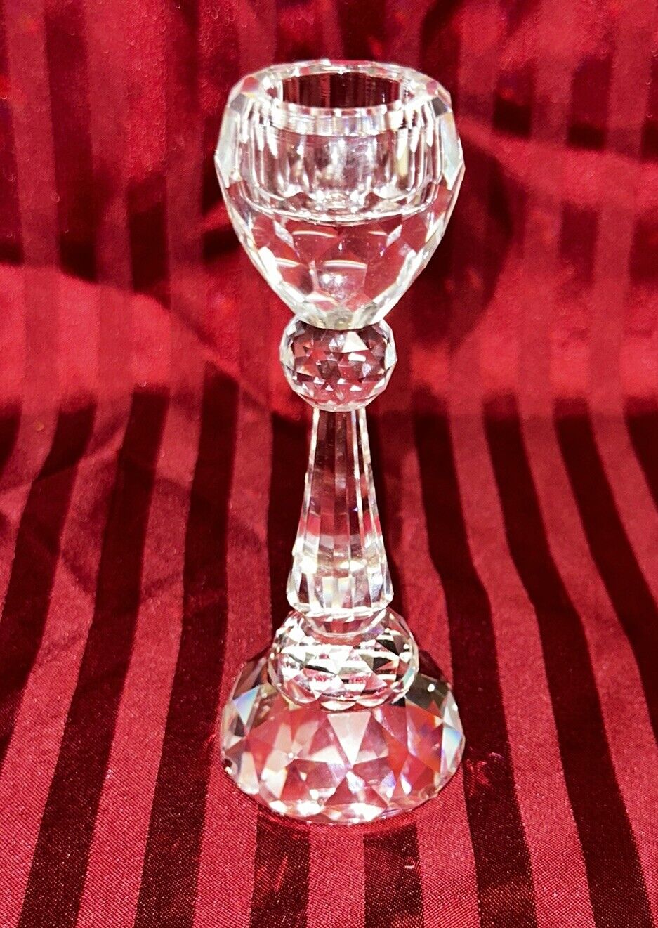 Swarovski Crystal Candle Holder Style: 7600 129 000