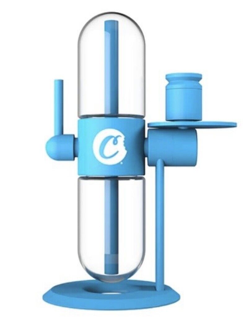 Studenglass Gravity Infuser Hookah Bong - 360 Degrees Rotating Glass BLUE Color
