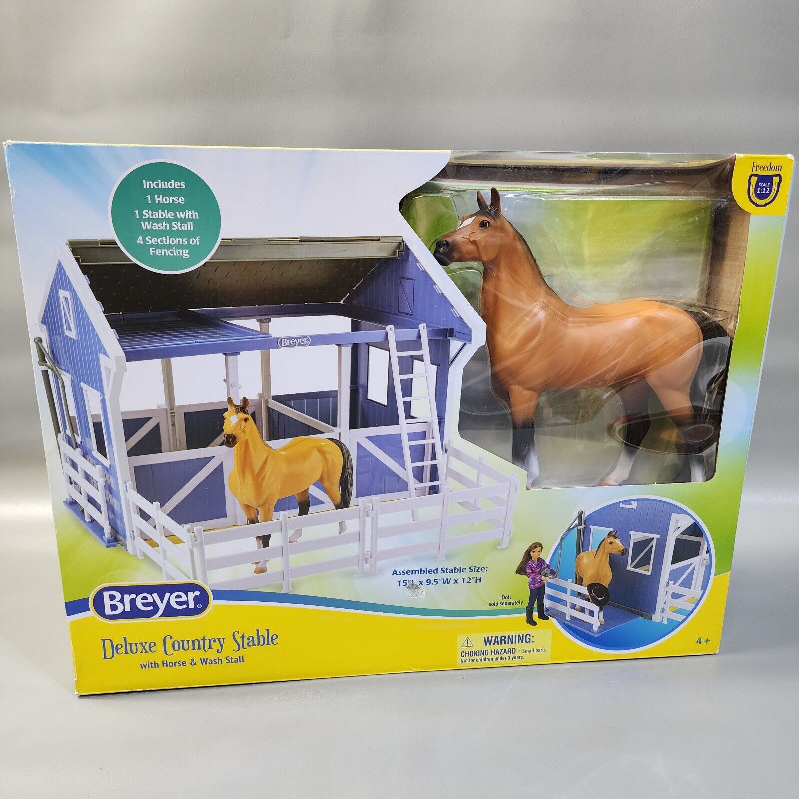 Breyer Deluxe Country Stable Horse Wash Stall 1:12 Classic Freedom Series 61149