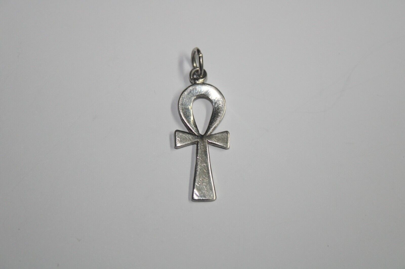 EGYPTIAN ANKH 925 STERLING Silver - Key of Life Symbol Good Luck Pendant New