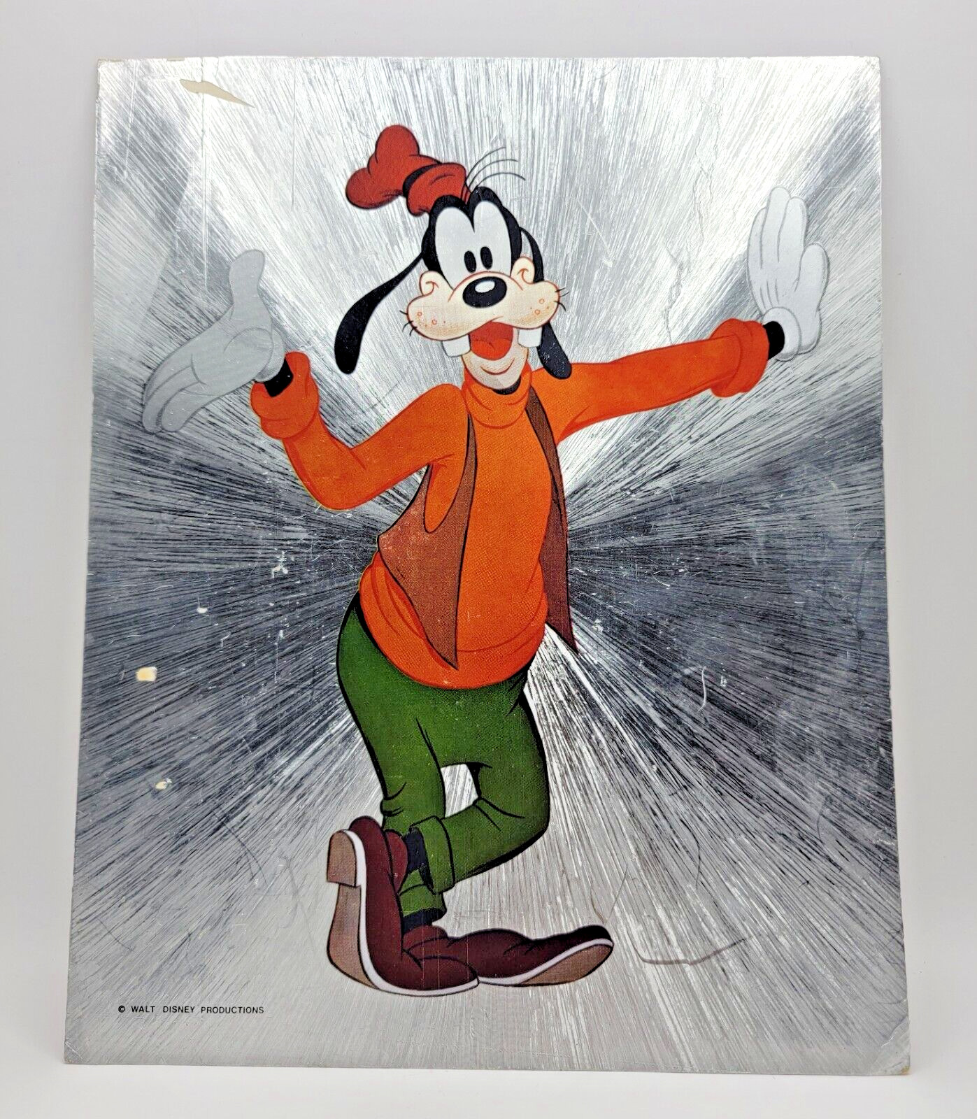 Dufex Foil Print Goofy Disney Cartoon Character
