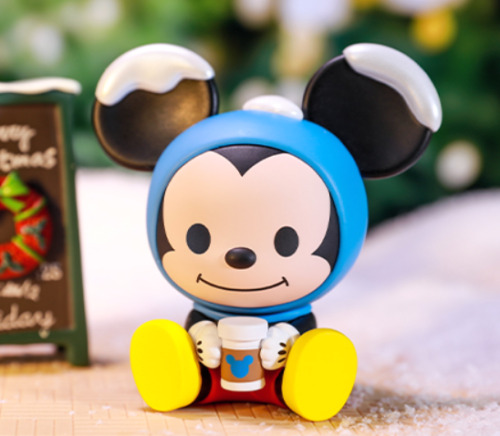 POPMART Disney Mickey and Friends Sitting Baby Winter Confirmed Blind Box Figure
