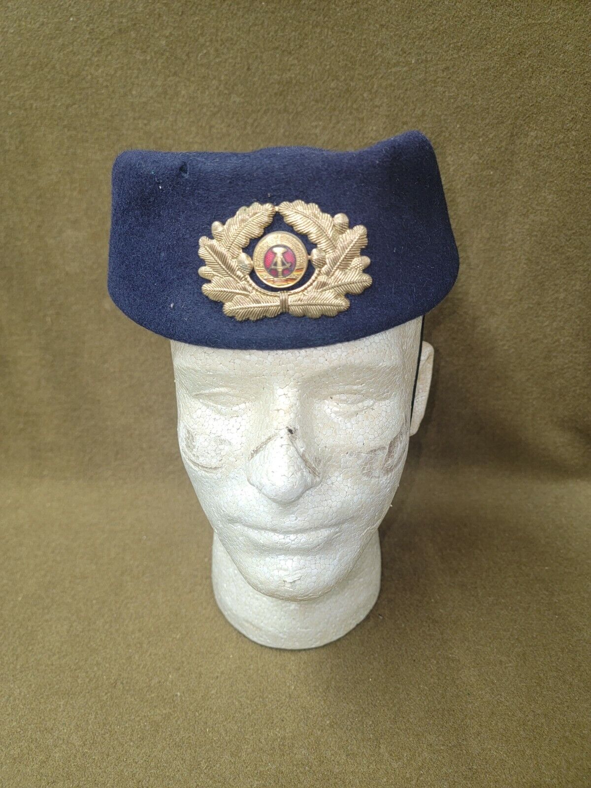 East German Police Pillbox Cap