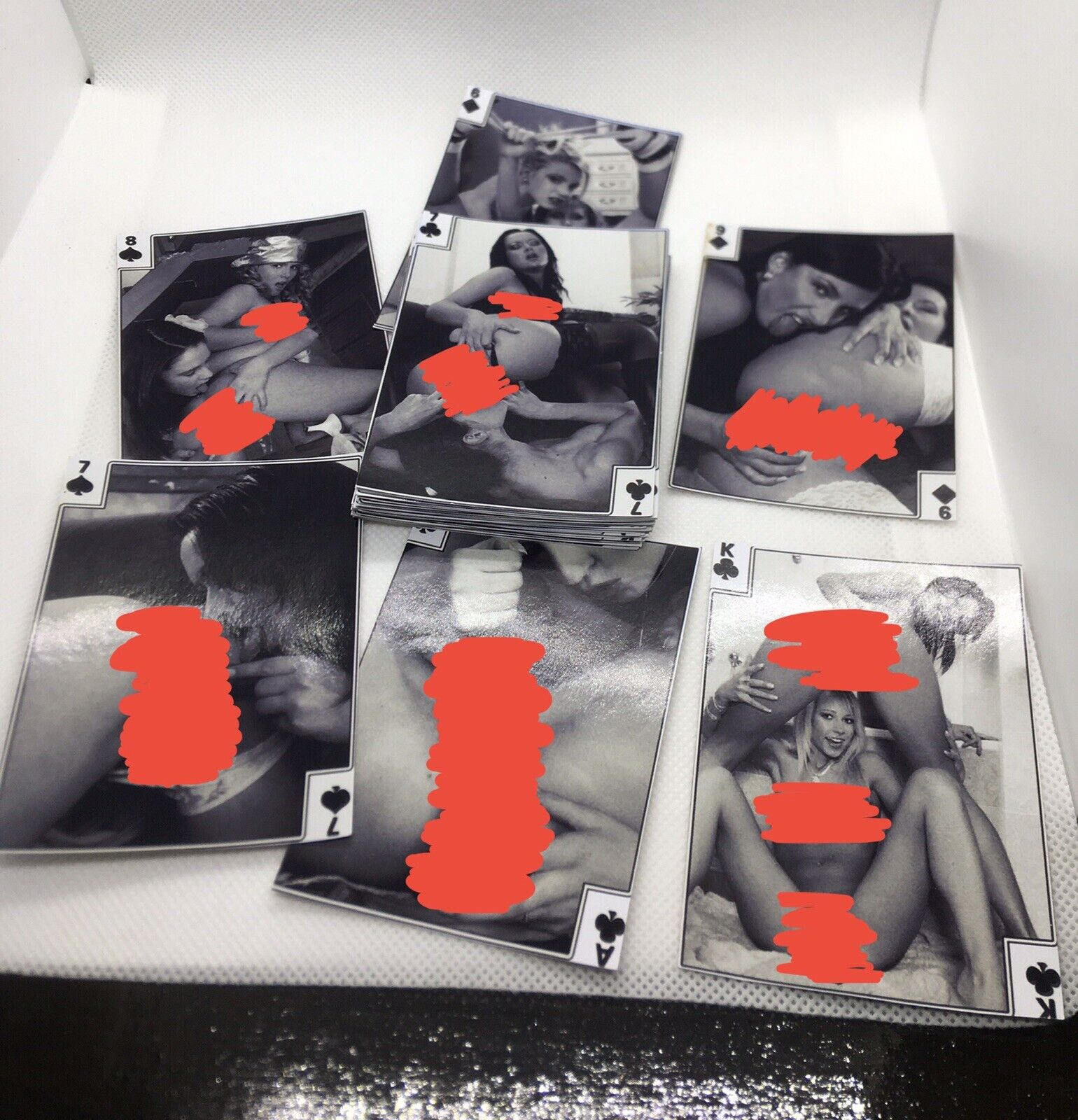 Nude playing cards, naked women. Models. 36 in deck.