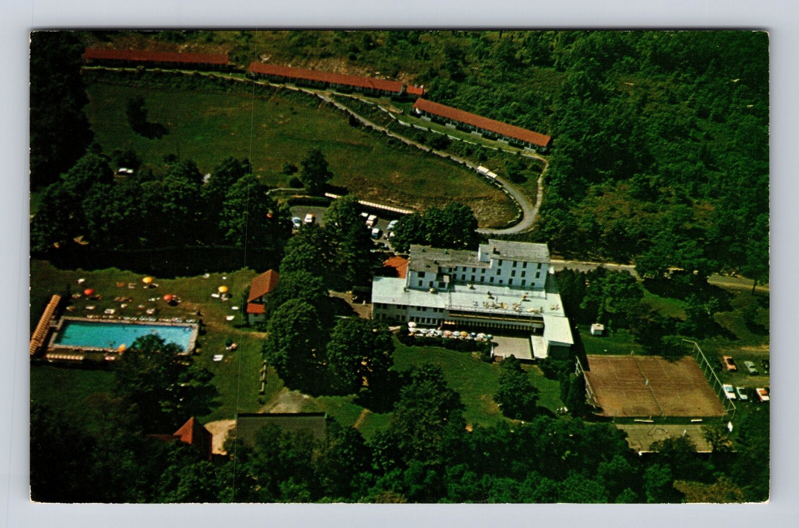 Minisink Hills PA-Pennsylvania, Pococabana Lodge Advertisement Vintage Postcard