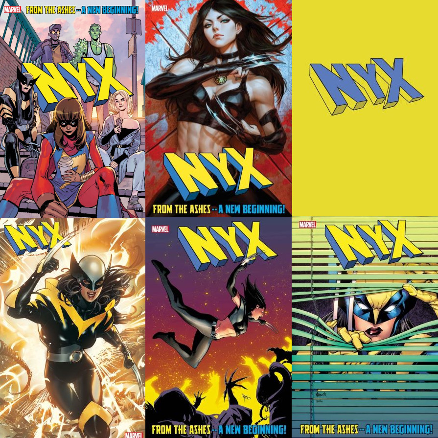 NYX #1 (6 COVER SET) - PRESALE 7/24/24