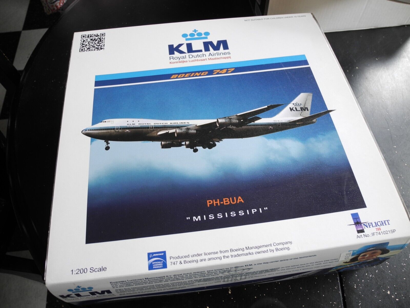 Collector's FIND Inflight 200 BOEING 747 KLM, Original Release, 1:200