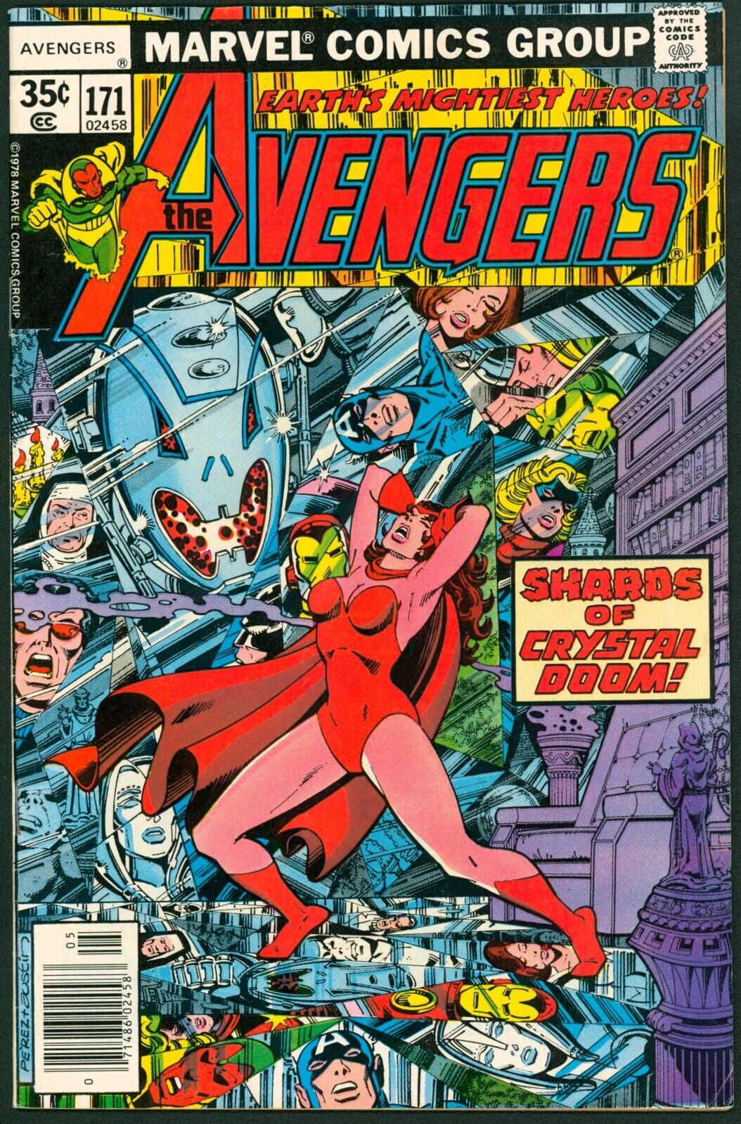 Avengers 171 FN/VF 7.0 Marvel 1978