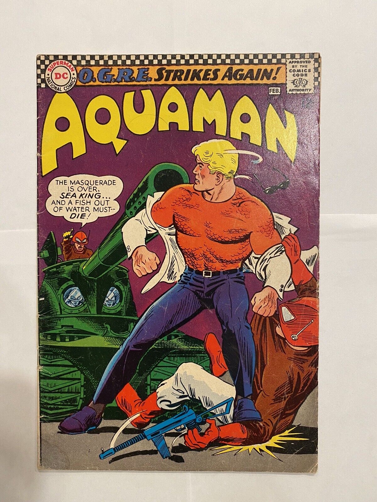 Aquaman 31 DC : O.G.R.E. Strikes 1967
