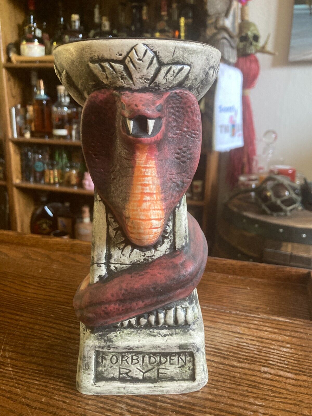 Tiki Mug, Forbidden Rye 2nd edition by Lost Temple Traders, Sold Out