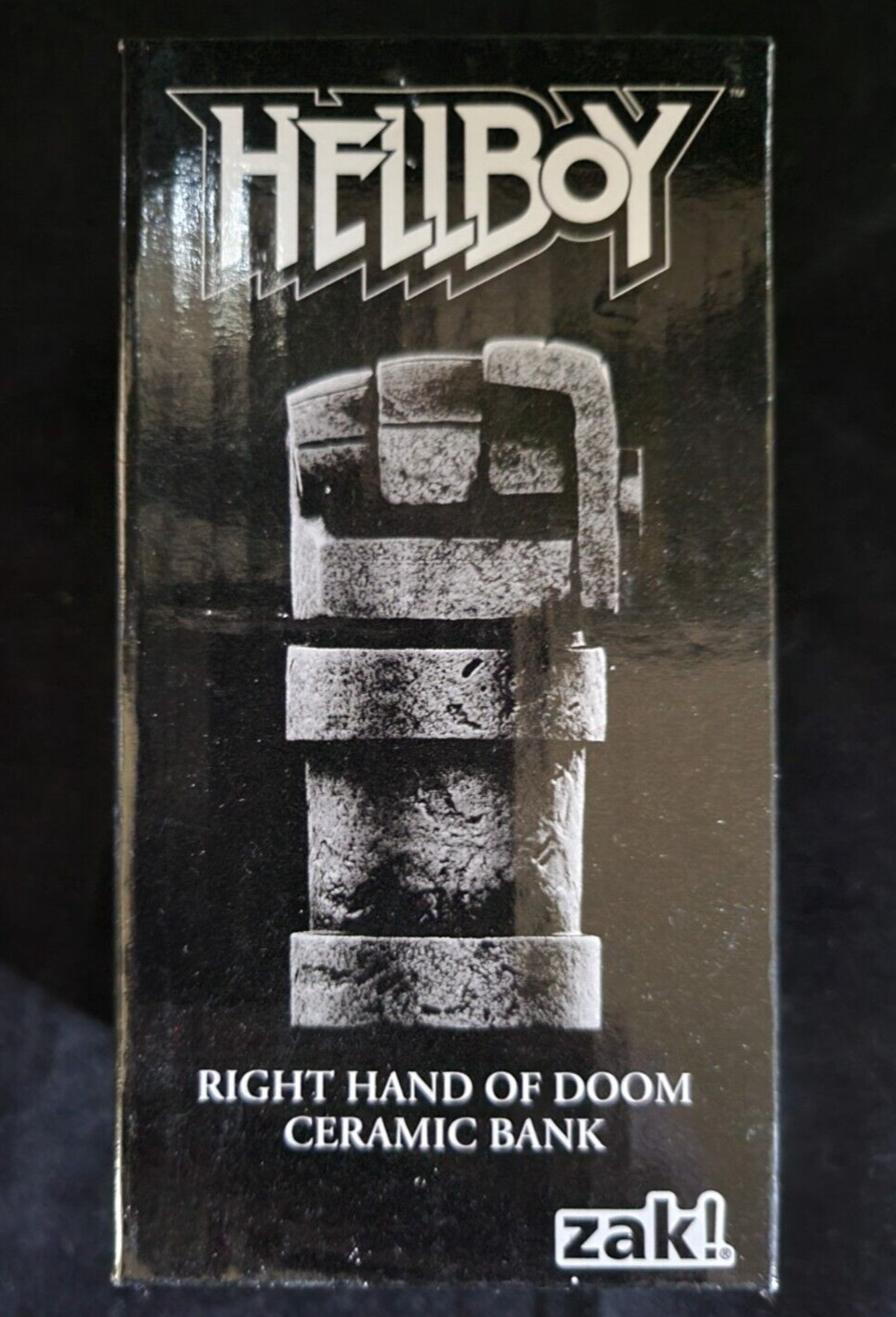 zak Hellboy Righ Hand Of Doom Ceramic Bank