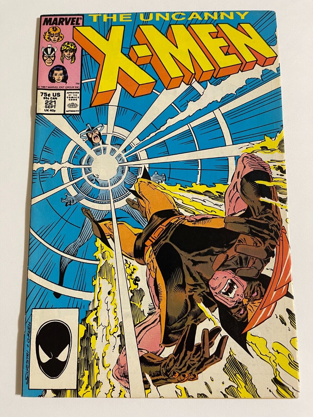 Uncanny X-Men #221 (1987) Marvel Comics 1st Appearance of Mr Sinister