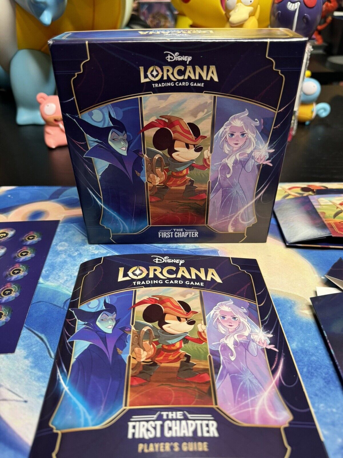 Disney Lorcana First Chapter Trove Empty Box And All The Accessories