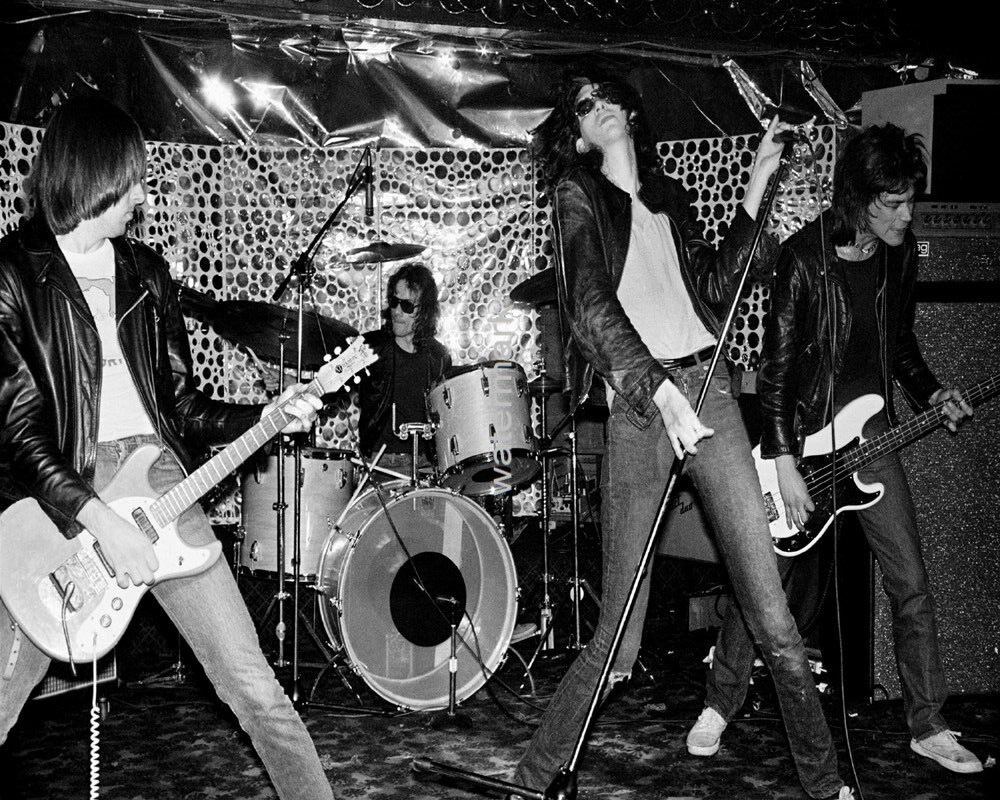 8x10 The Ramones GLOSSY PHOTO photograph picture print joey ramone punk band