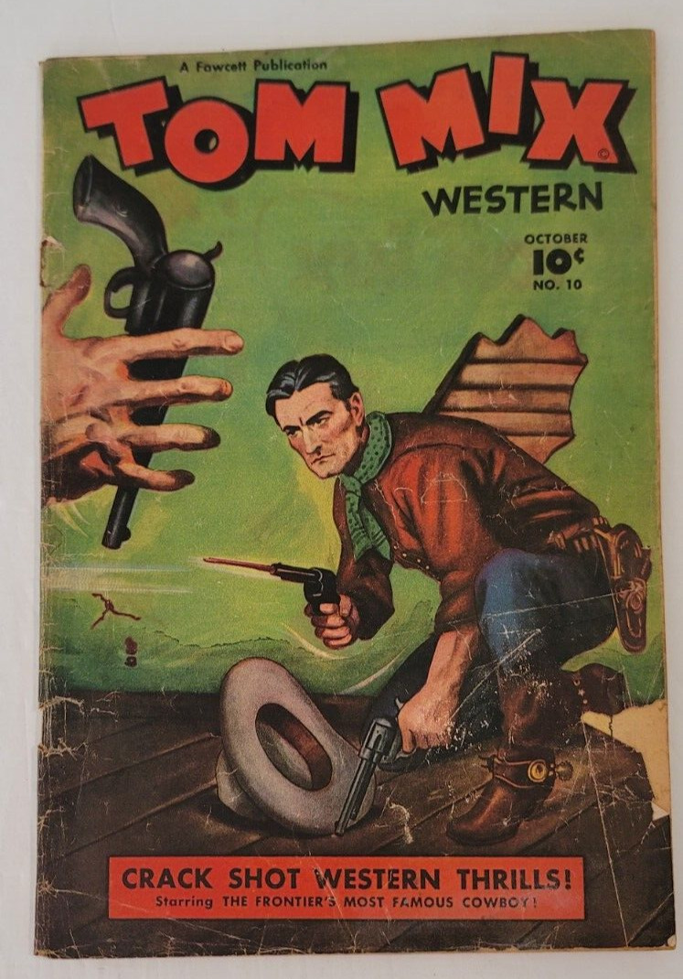 Tom Mix Western Vol. 2 #10 October 1948 Comic