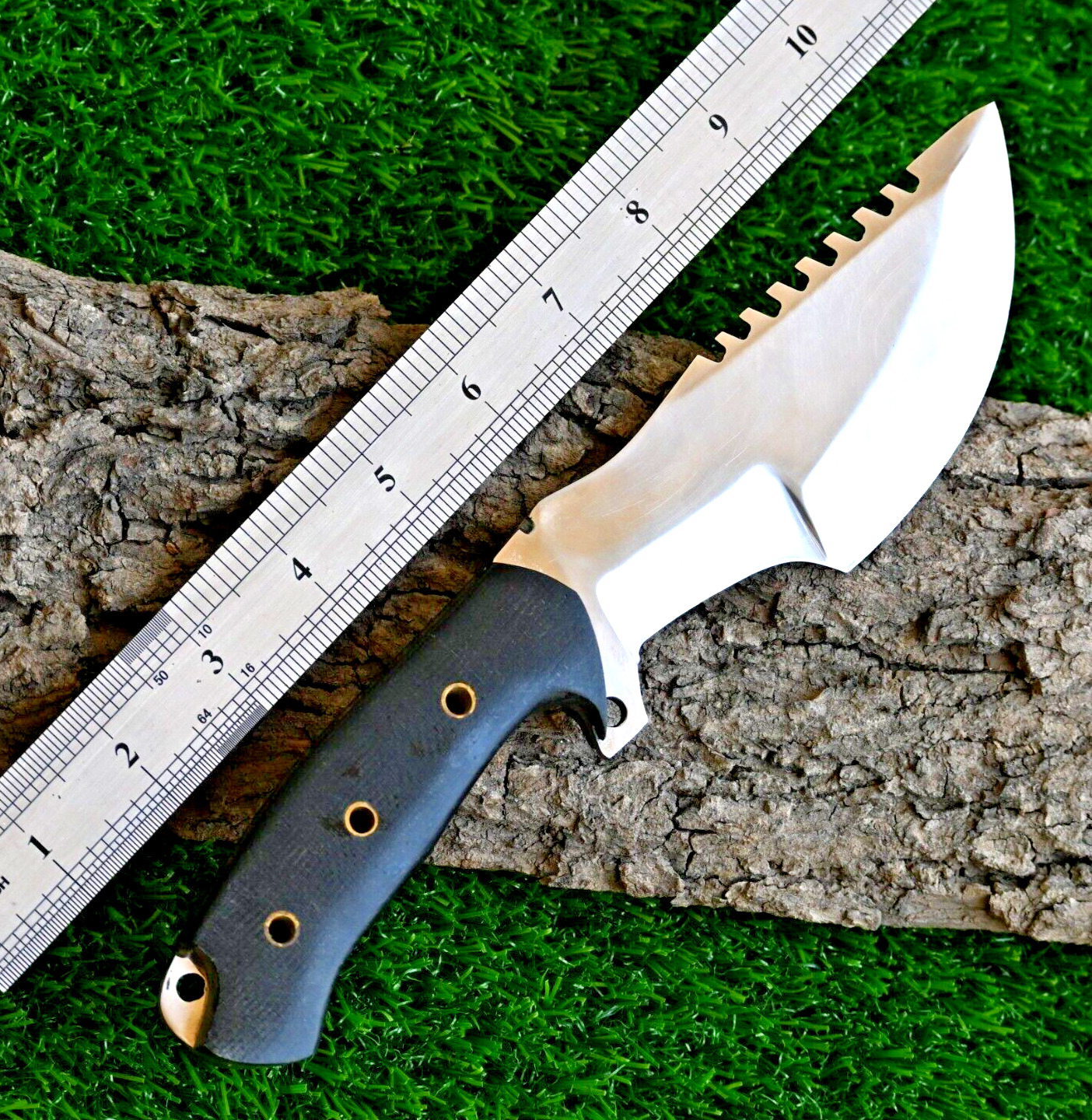 WildLife Bushcraft Tactical Tracker Knife - High Polish Forged Carbon Steel 2788