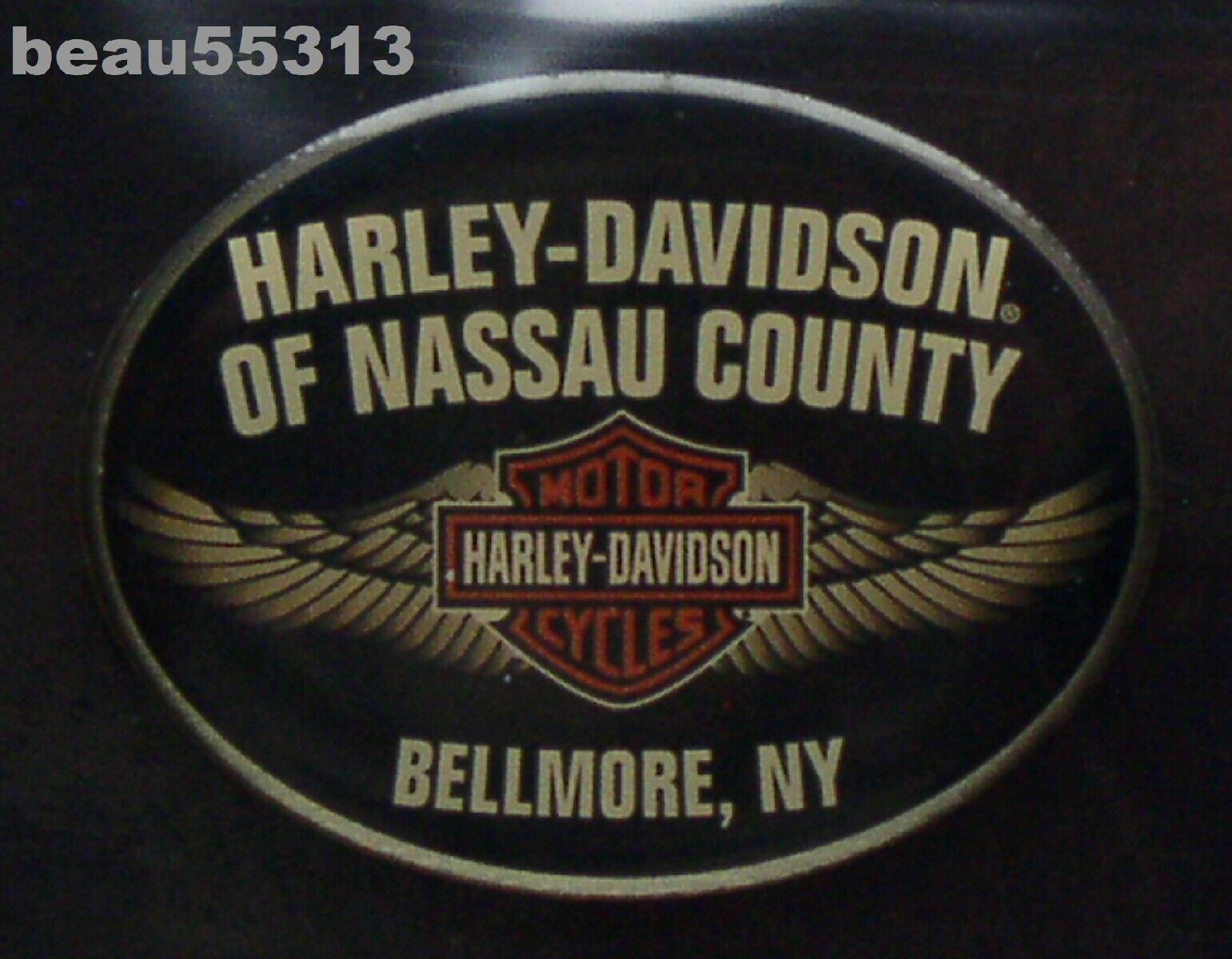 ⭐H-D OF NASSAU COUNTY BELLMORE NEW YORK HARLEY DAVIDSON DEALER VEST JACKET PIN