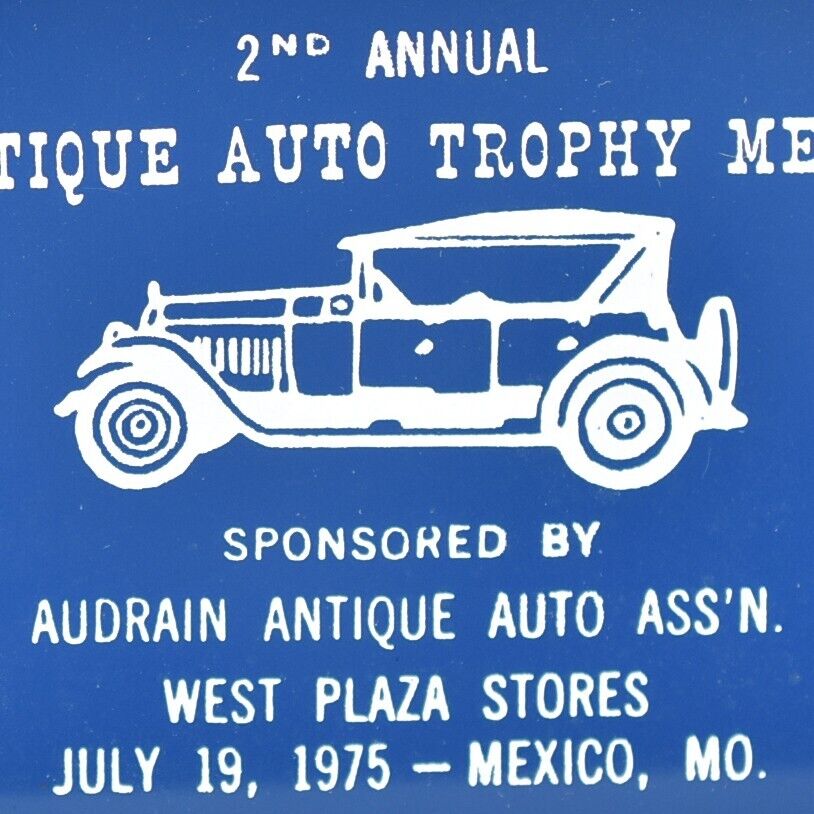 1975 Antique Auto Trophy Meet Car Show Audrain West Plaza Store Mexico Missouri