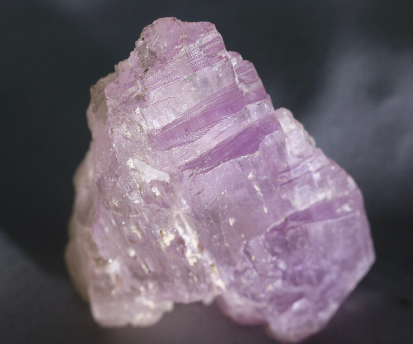 HUGE California Kunzite - Prodigious Pretty Purple Pyramid - Old Stock - 134.6 G